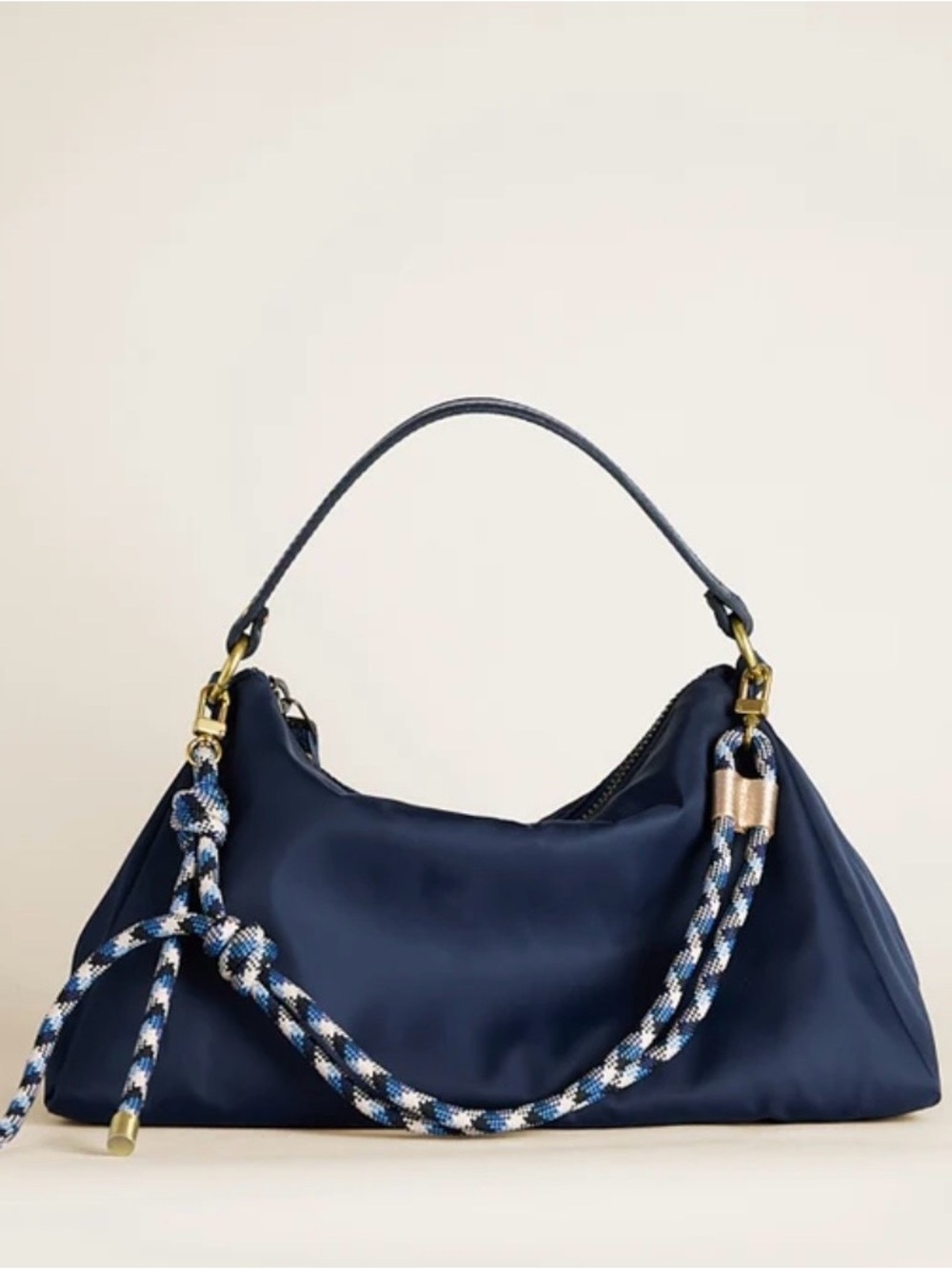 Parker Thatch Daily Navy Nylon Shoulder Bag with Paracord Strap